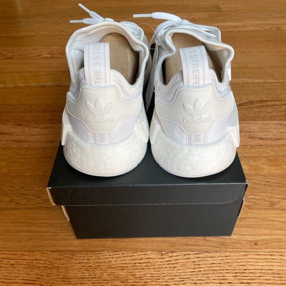 Adidas NMD R1 White Womens Shoes - Picture 5 of 7